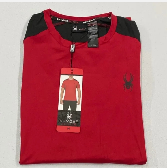Spyder Active Men's Short Sleeve Top - Picture 3 of 6